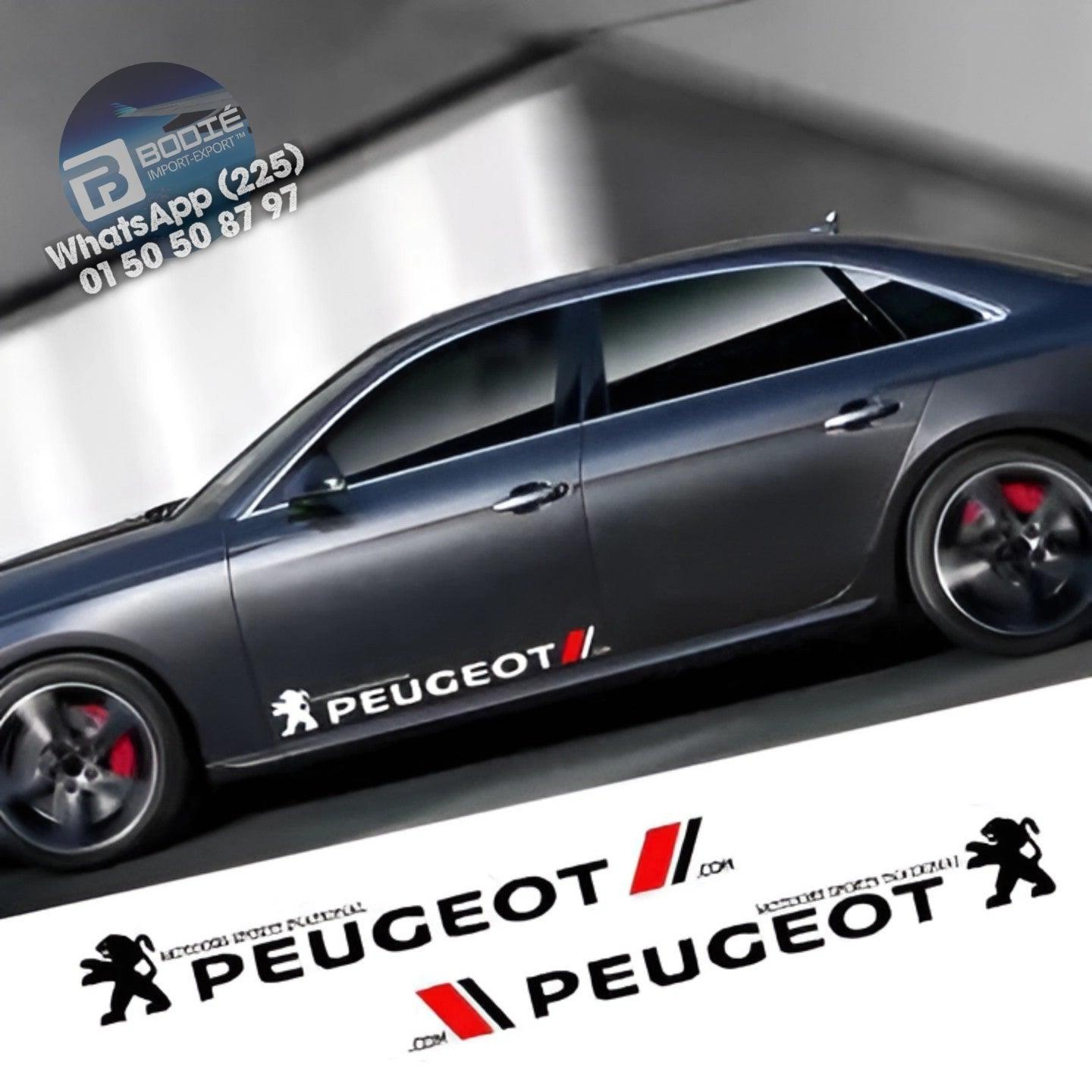 Paire d'Autocollant de marque de voiture à usage Multiple