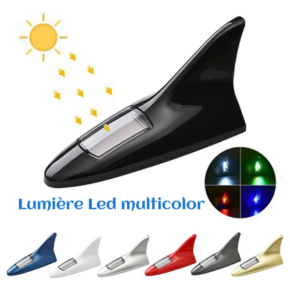 Dos de Requin Lumineux à Énergie Solaire